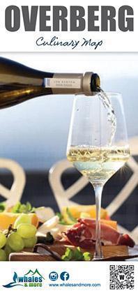 Cover of the Overberg Culinary Map 2019 distributed by Overberg Brochure Management