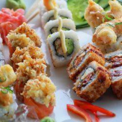 Sushi platter